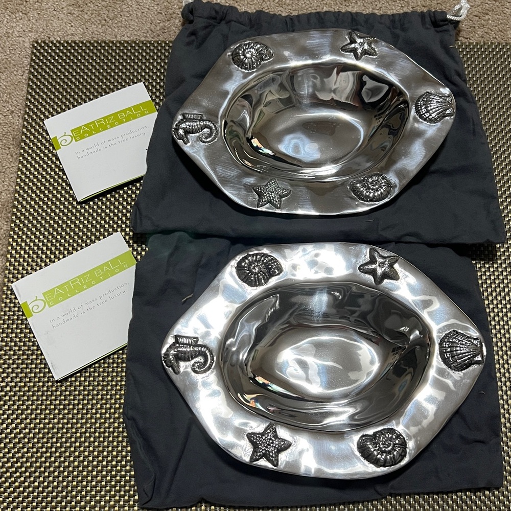 Beatriz Ball Ocean Caracol Small Bowl. NWT